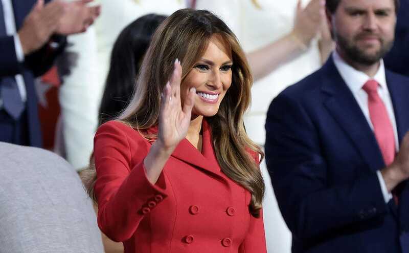 Мелания Трамп пробыла в Белом доме менее двух недель с января