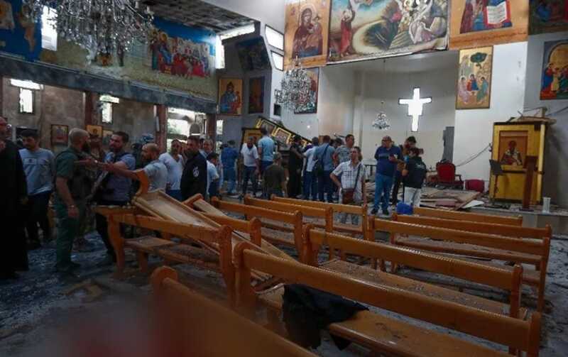 В Дамаске в результате взрыва в церкви погибло не менее 20 человек